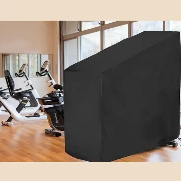 210D Oxford Waterproof Exercise Bike Cover with Drawstring Dust Protection 123 x 58 x 113/142 cm - Black - Sports & Fitness > Exercise, Gym & Fitness > Gym Equipment & Accessories - Rivercity House & Home Co. (ABN 18 642 972 209) - Affordable Modern Furniture Australia