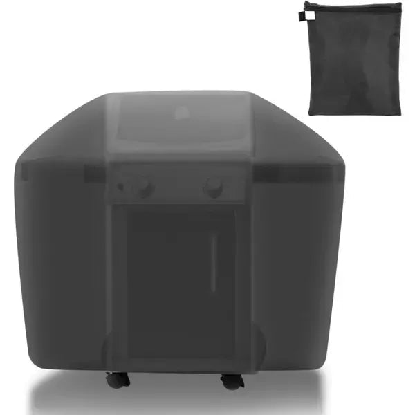 210D Oxford Waterproof Grill Cover 190x71x117 cm with UV and Wind Resistant Protection - Black - Home & Garden > BBQ > BBQs & Accessories - Rivercity House & Home Co. (ABN 18 642 972 209) - Affordable Modern Furniture Australia