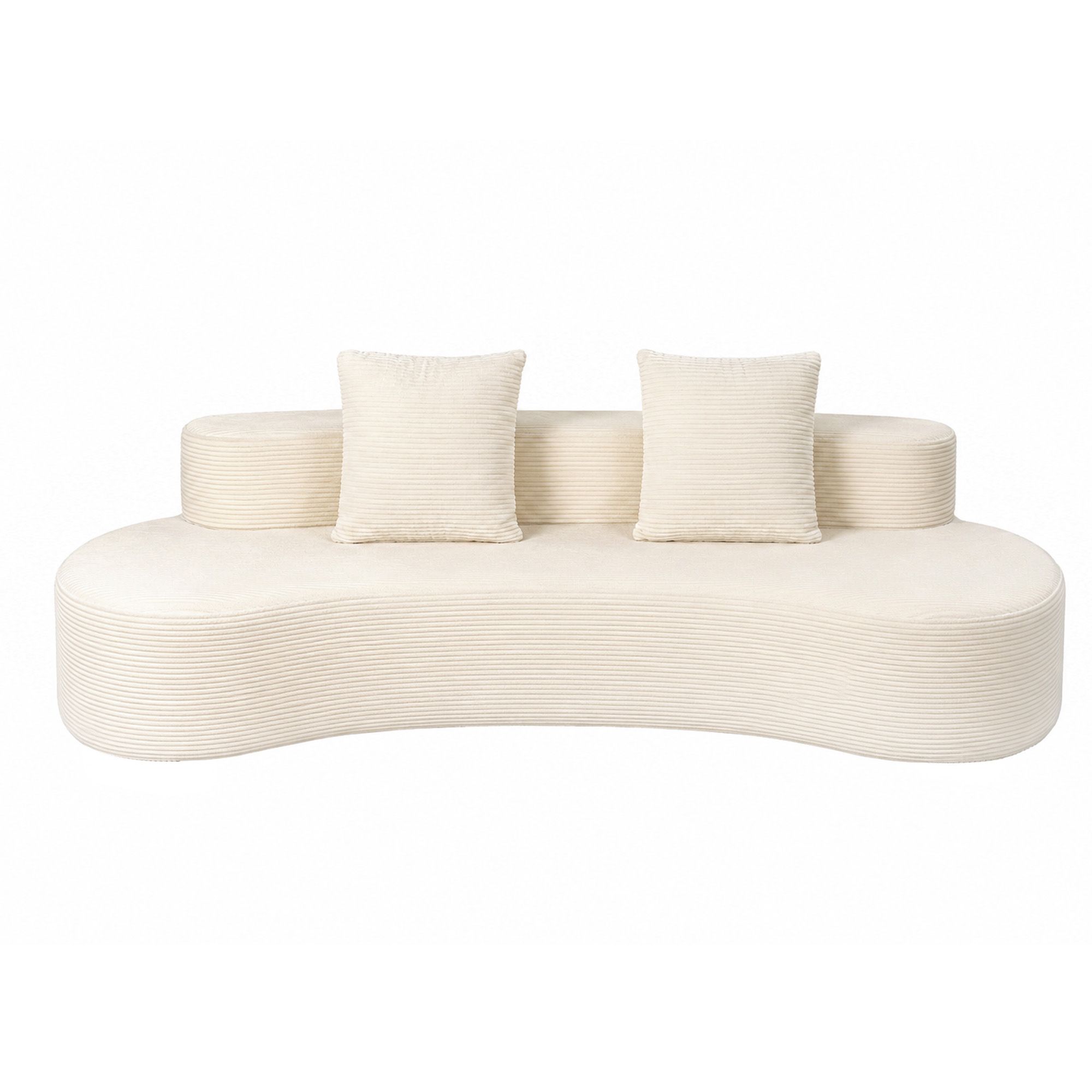 228cm Modular Sofa Bed Sectional Boneless Couches for Living Room No Assembly Required - Furniture > Sofas > Sofas & Sofa Beds - Rivercity House & Home Co. (ABN 18 642 972 209) - Affordable Modern Furniture Australia