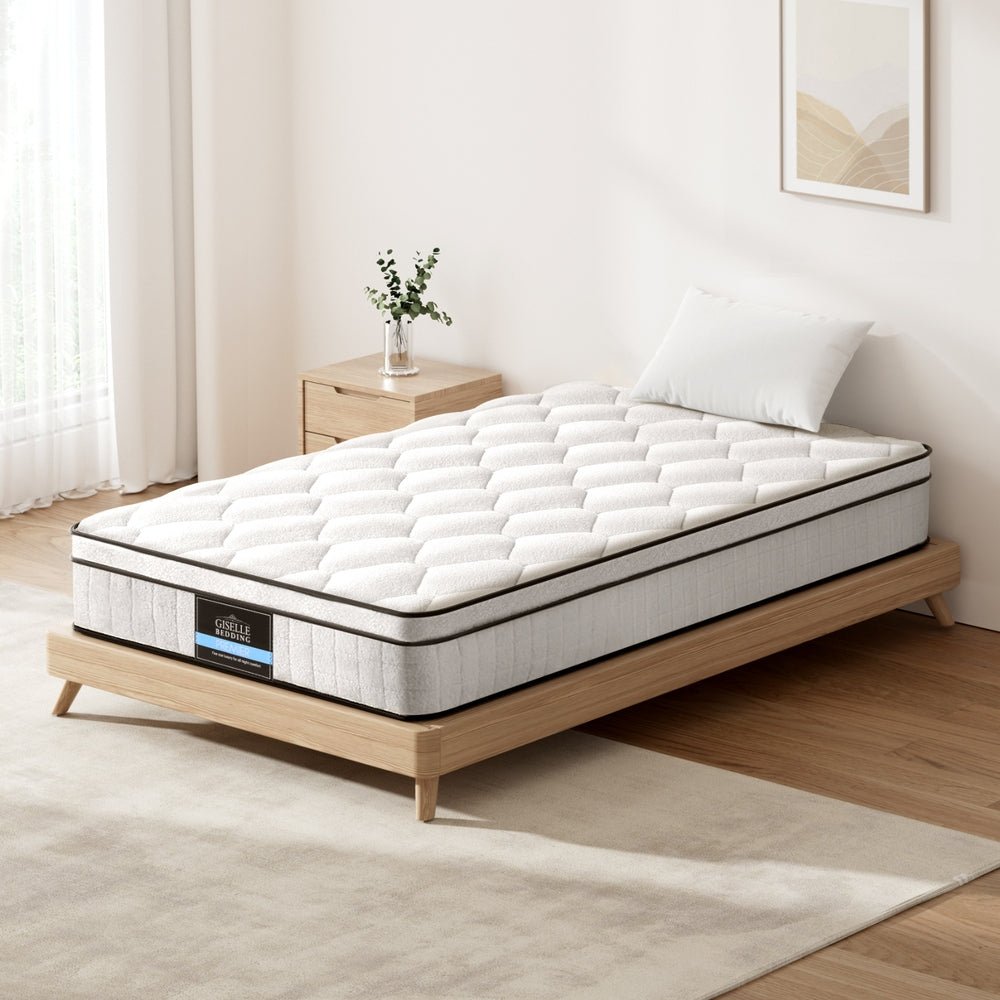 22cm Mattress Single Size - Furniture > Mattresses > Single Mattress - Rivercity House & Home Co. (ABN 18 642 972 209) - Affordable Modern Furniture Australia
