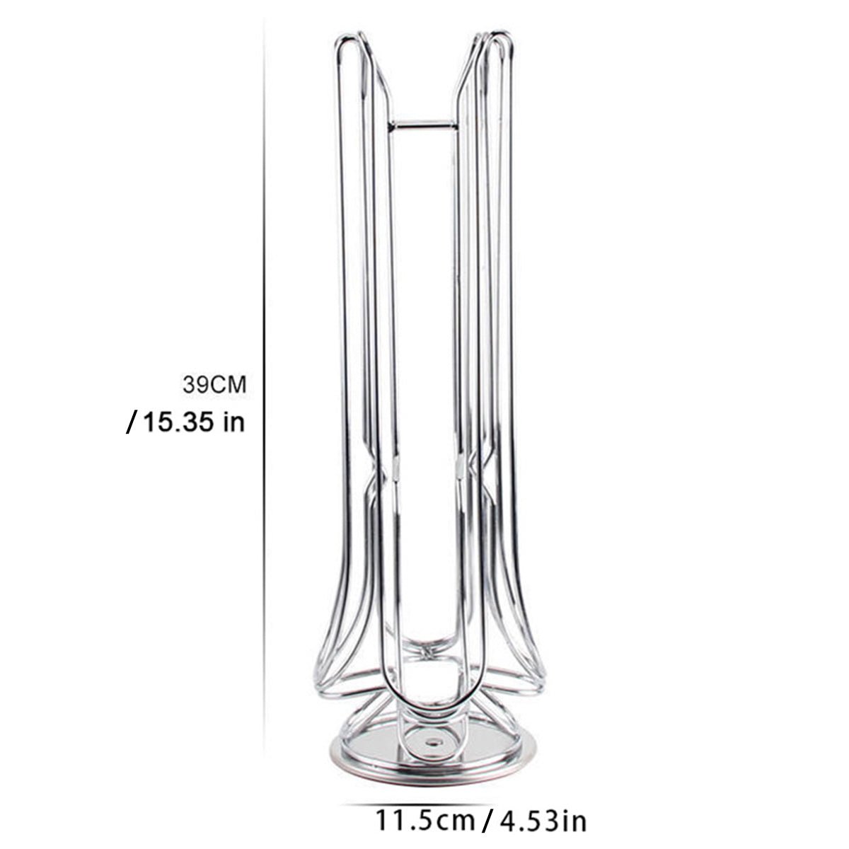 24 Coffee Capsule Holder Rack Storage Stand Pod Display Organizer Shelf Kitchen - Appliances > Kitchen Appliances > Coffee Machines & Accessories - Rivercity House & Home Co. (ABN 18 642 972 209) - Affordable Modern Furniture Australia