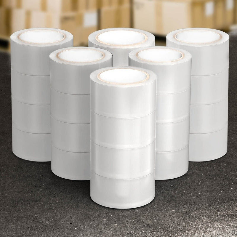 24 Rolls Packing Packaging Tape Sticky Clear Sealing Tapes Transparent 48mmx75m - Commercial > Commercial Others - Rivercity House & Home Co. (ABN 18 642 972 209) - Affordable Modern Furniture Australia