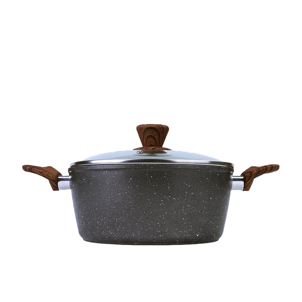 24cm Non - Stick Casserole Cookware Dish - Furniture > Dining > Buffets & Sideboards - Rivercity House & Home Co. (ABN 18 642 972 209) - Affordable Modern Furniture Australia
