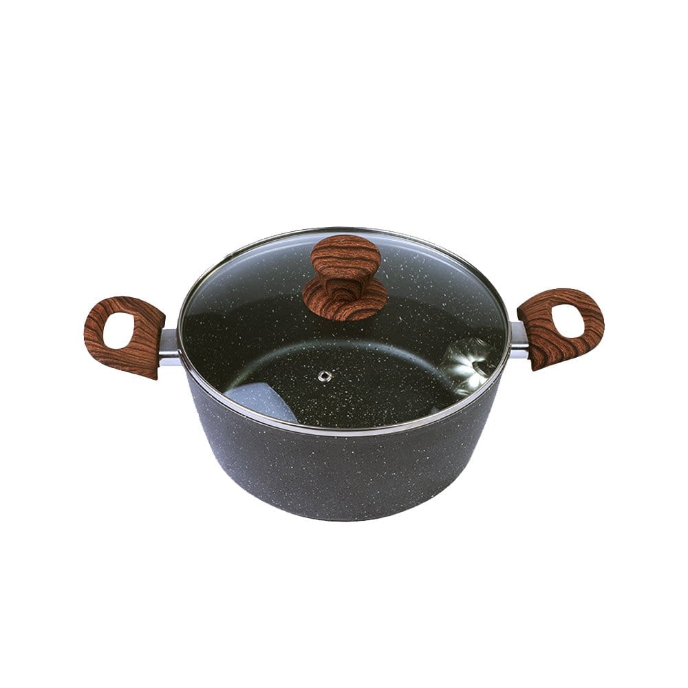24cm Non - Stick Casserole Cookware Dish - Furniture > Dining > Buffets & Sideboards - Rivercity House & Home Co. (ABN 18 642 972 209) - Affordable Modern Furniture Australia