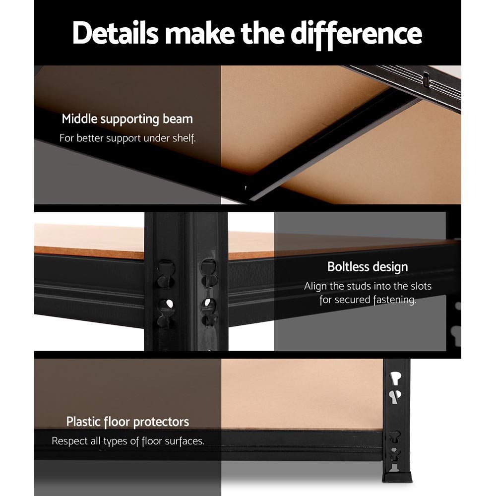 2.4Mx1.8M Garage Shelving Warehouse Rack Pallet Racking Storage Shelve - Tools > Tools Storage > Wall Storage Racks - Rivercity House & Home Co. (ABN 18 642 972 209) - Affordable Modern Furniture Australia