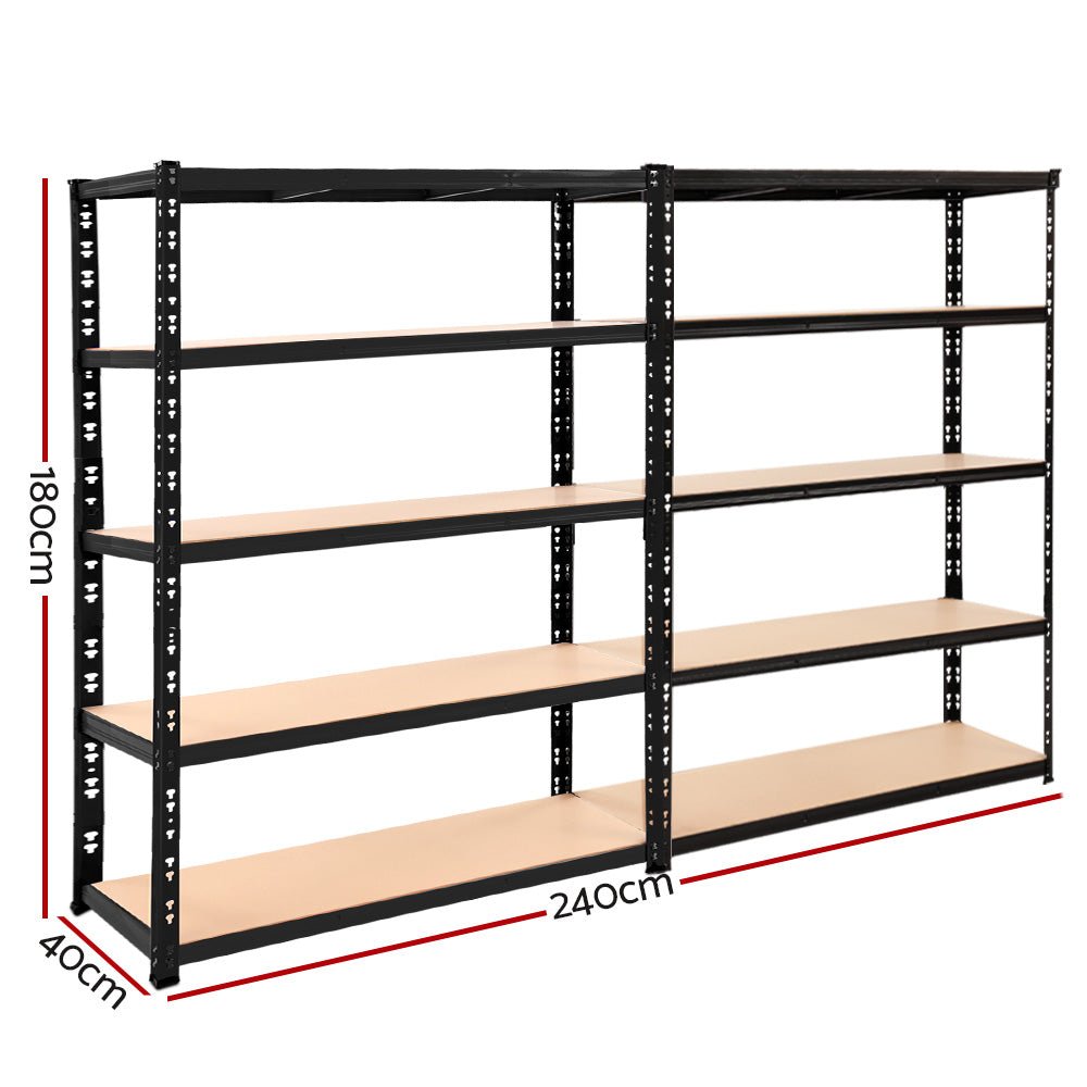2.4Mx1.8M Garage Shelving Warehouse Rack Pallet Racking Storage Shelve - Tools > Tools Storage > Wall Storage Racks - Rivercity House & Home Co. (ABN 18 642 972 209) - Affordable Modern Furniture Australia