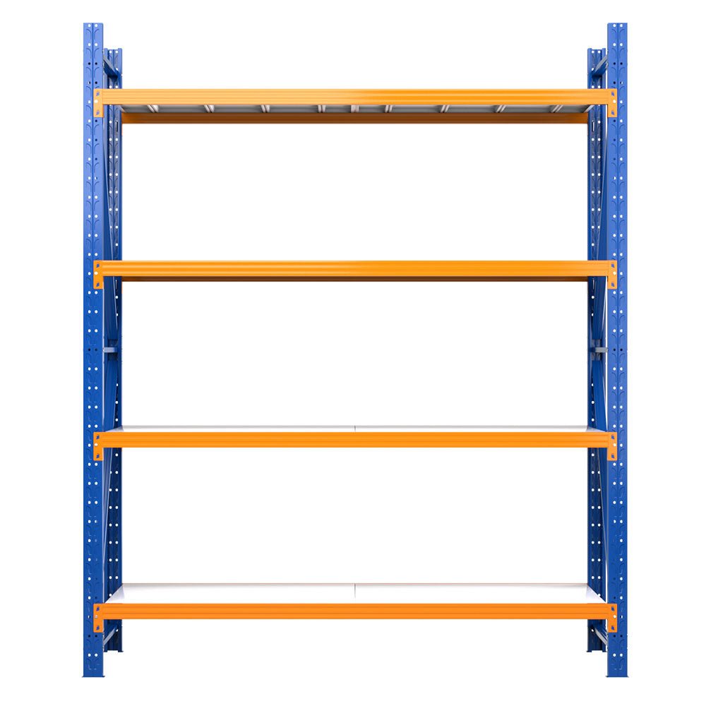 2.4Mx2M Garage Shelving Warehouse Rack Pallet Racking Storage Shelf Blue - Tools > Tools Storage > Wall Storage Racks - Rivercity House & Home Co. (ABN 18 642 972 209) - Affordable Modern Furniture Australia
