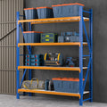 2.4M x 2M Heavy-Duty Garage Pallet Storage Shelf Rack - Blue