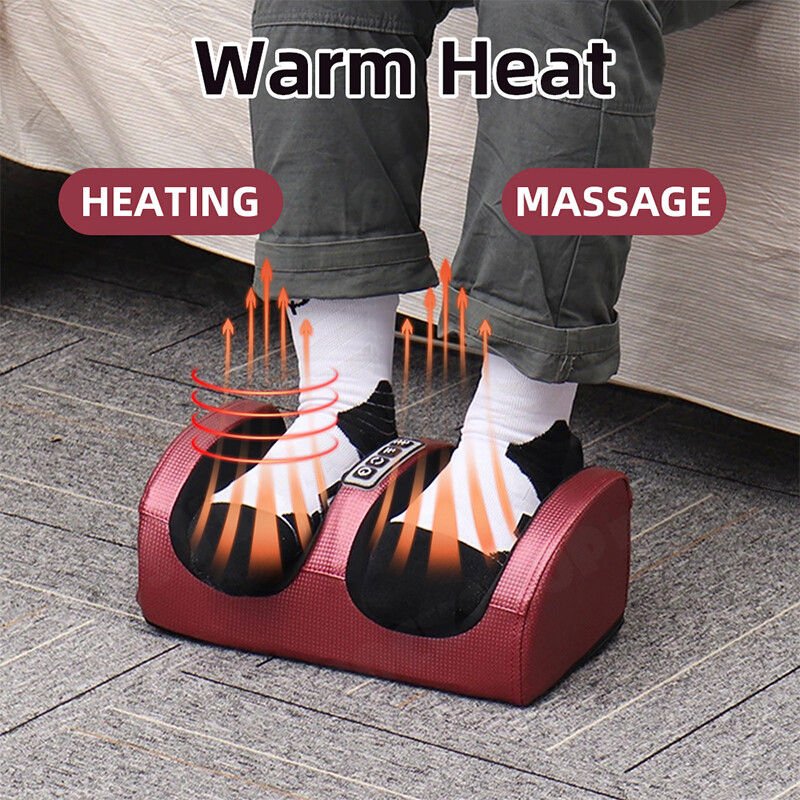 24W Electric Foot Massager with Infrared Therapy and Timer - AC Powered - Furniture > Bar Stools & Chairs > Massage Chairs - Rivercity House & Home Co. (ABN 18 642 972 209) - Affordable Modern Furniture Australia