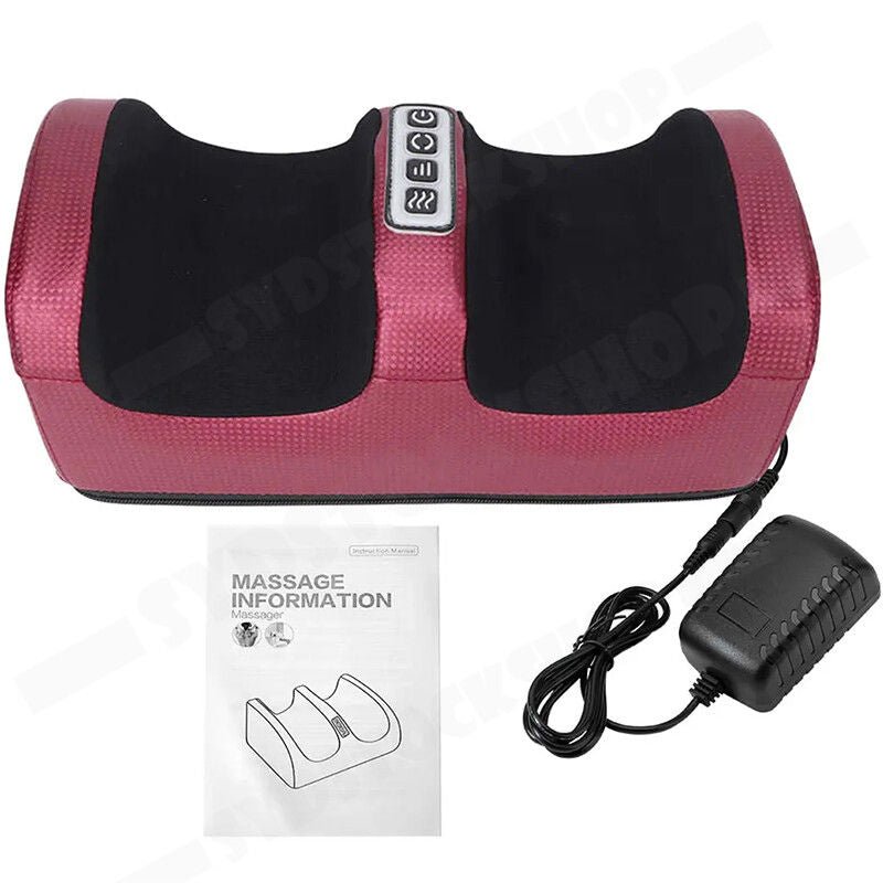 24W Electric Foot Massager with Infrared Therapy and Timer - AC Powered - Furniture > Bar Stools & Chairs > Massage Chairs - Rivercity House & Home Co. (ABN 18 642 972 209) - Affordable Modern Furniture Australia
