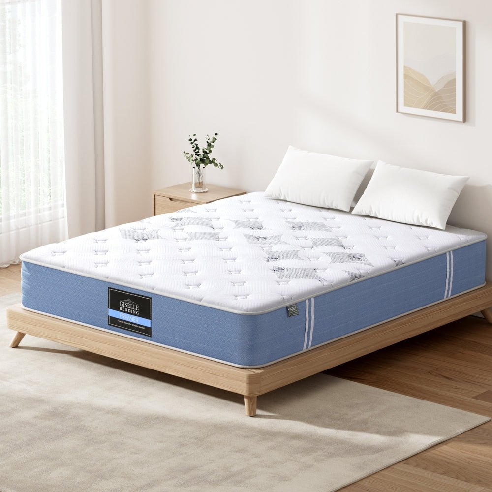 25cm Double Bed Pocket Spring Mattresses - Furniture > Mattresses > Double Mattress - Rivercity House & Home Co. (ABN 18 642 972 209) - Affordable Modern Furniture Australia