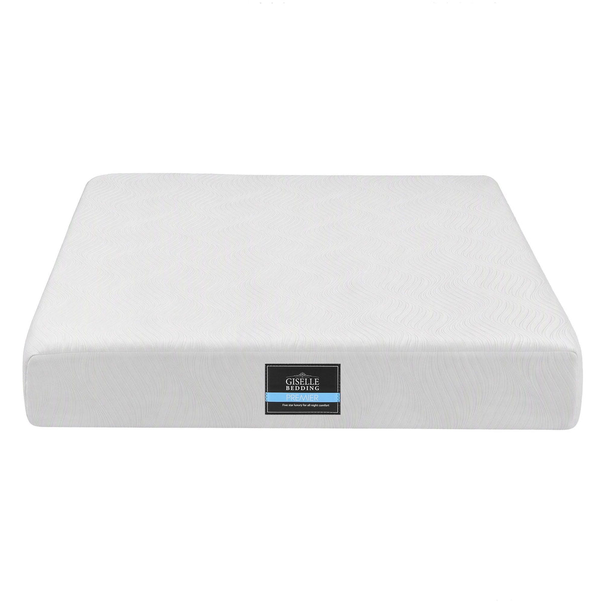 25cm Double Hybrid Mattress with Soft Knitted Fabric and Gel Foam Edge Support - White - Furniture > Mattresses > Double Mattress - Rivercity House & Home Co. (ABN 18 642 972 209) - Affordable Modern Furniture Australia