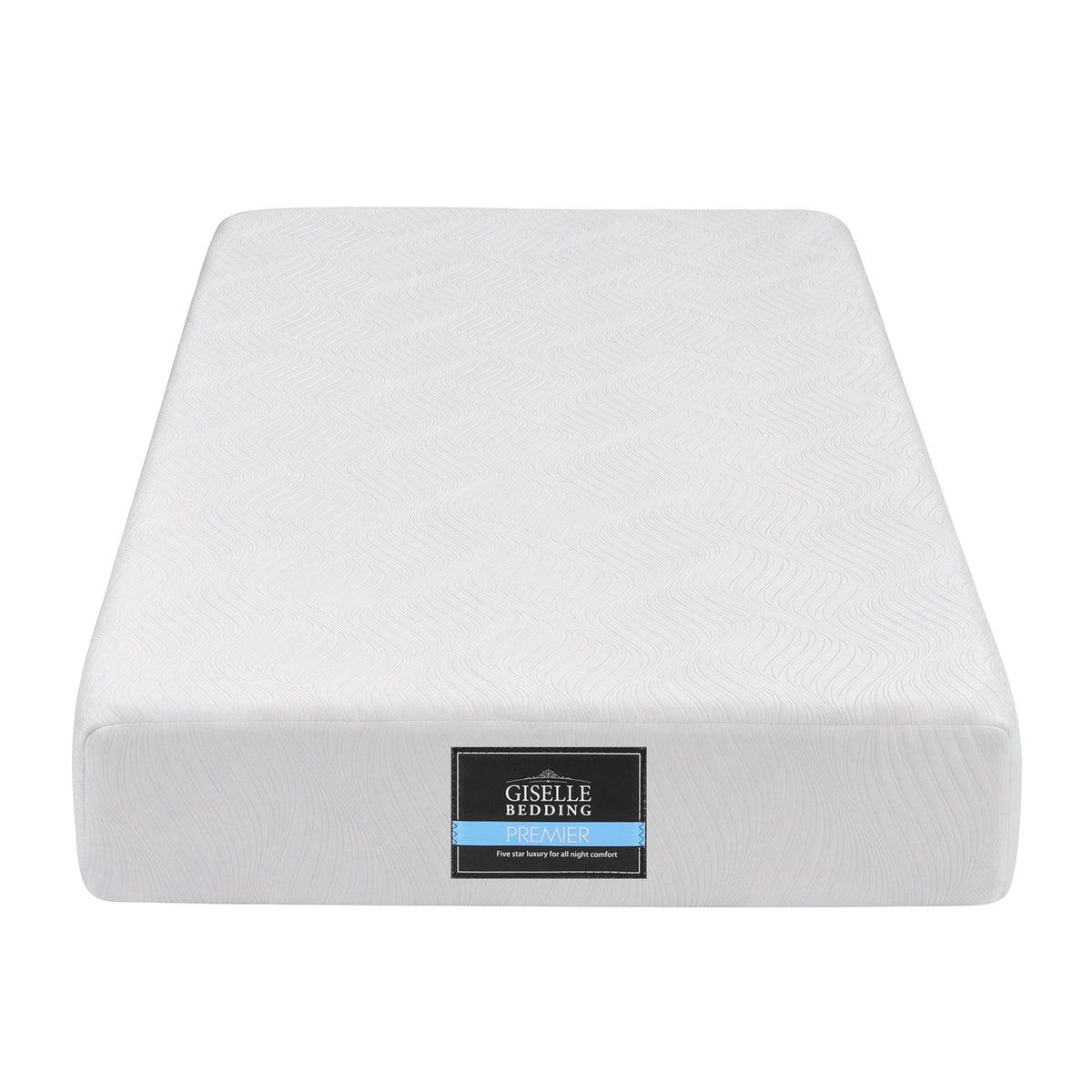 25cm King Single Hybrid Mattress with Gel Foam and Edge Support - White - Furniture > Mattresses > King Single Mattress - Rivercity House & Home Co. (ABN 18 642 972 209) - Affordable Modern Furniture Australia