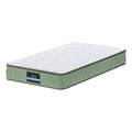 25cm Memory Foam Mattress Dual Layer Zipper Cover Cool Charcoal Foam Mattresses Single
