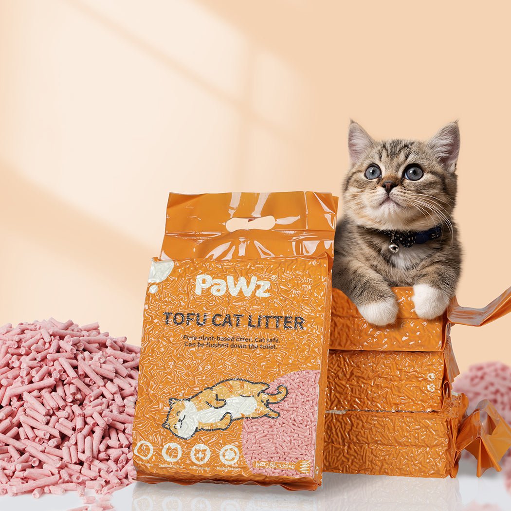 2.5kg Clumping Tofu Cat Litter - Watermelon - Rivercity House & Home Co. (ABN 18 642 972 209) - Affordable Modern Furniture Australia
