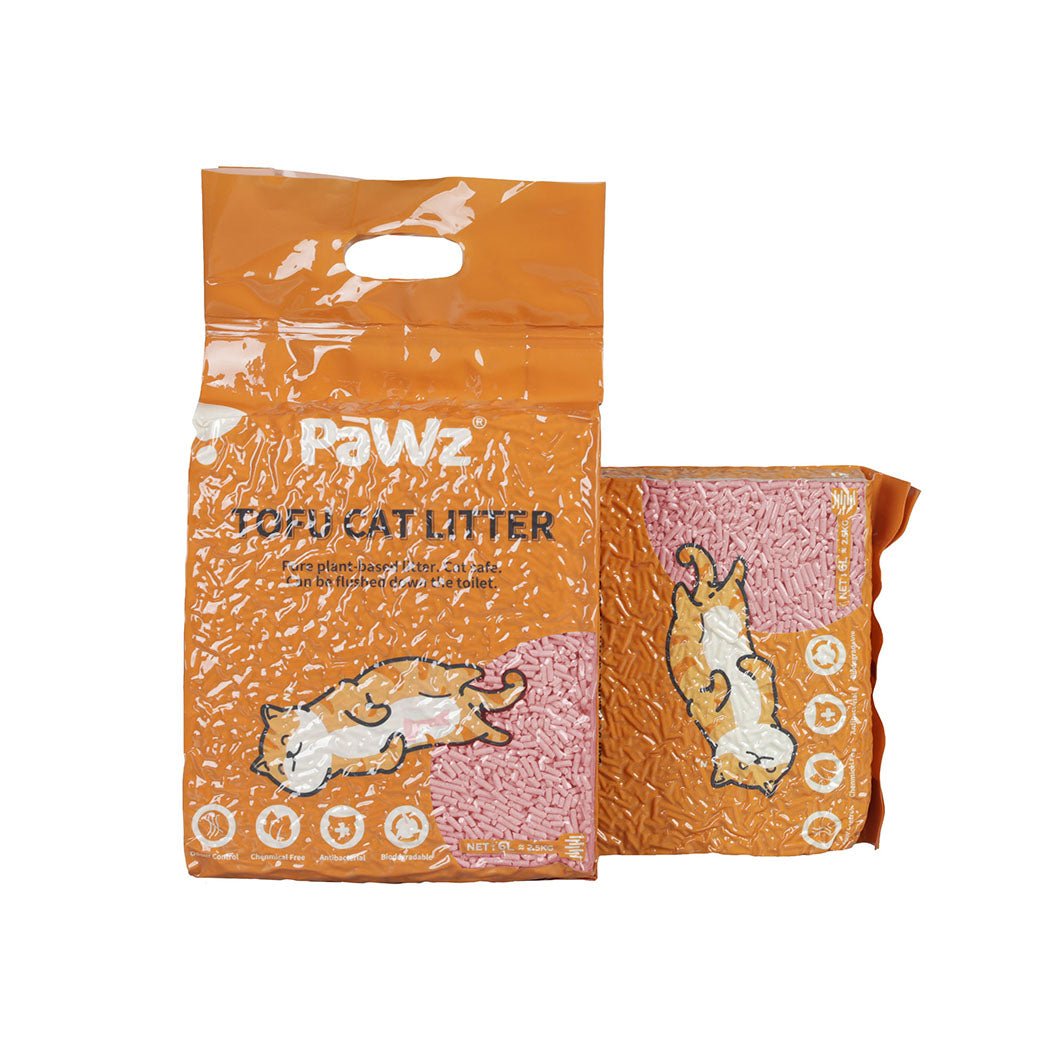 2.5kg Clumping Tofu Cat Litter - Watermelon - Rivercity House & Home Co. (ABN 18 642 972 209) - Affordable Modern Furniture Australia