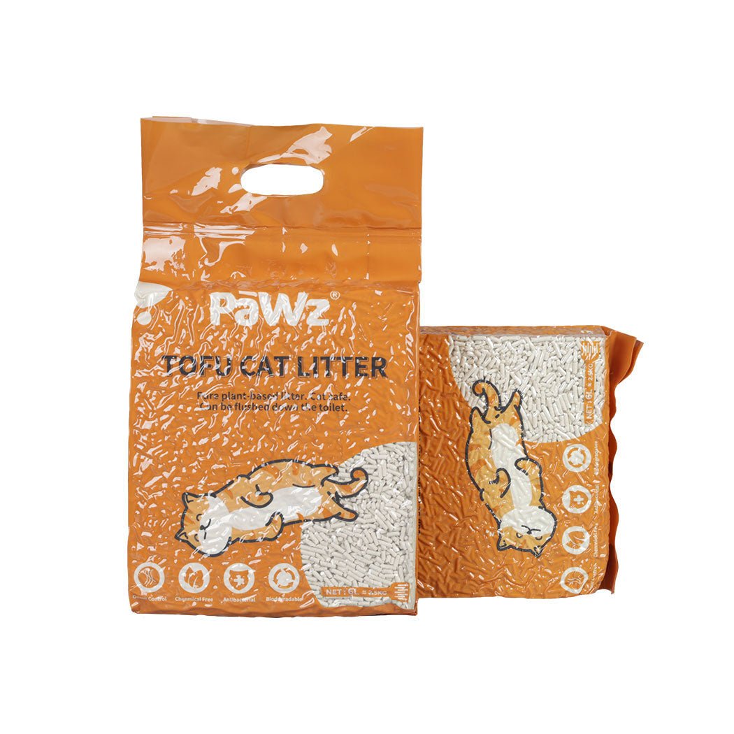 2.5kg Natural Clumping Tofu Cat Litter x12 - Original - Rivercity House & Home Co. (ABN 18 642 972 209) - Affordable Modern Furniture Australia
