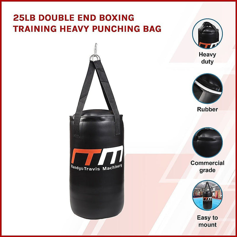 25lb Double End Boxing Training Heavy Punching Bag - Sports & Fitness - Rivercity House & Home Co. (ABN 18 642 972 209) - Affordable Modern Furniture Australia