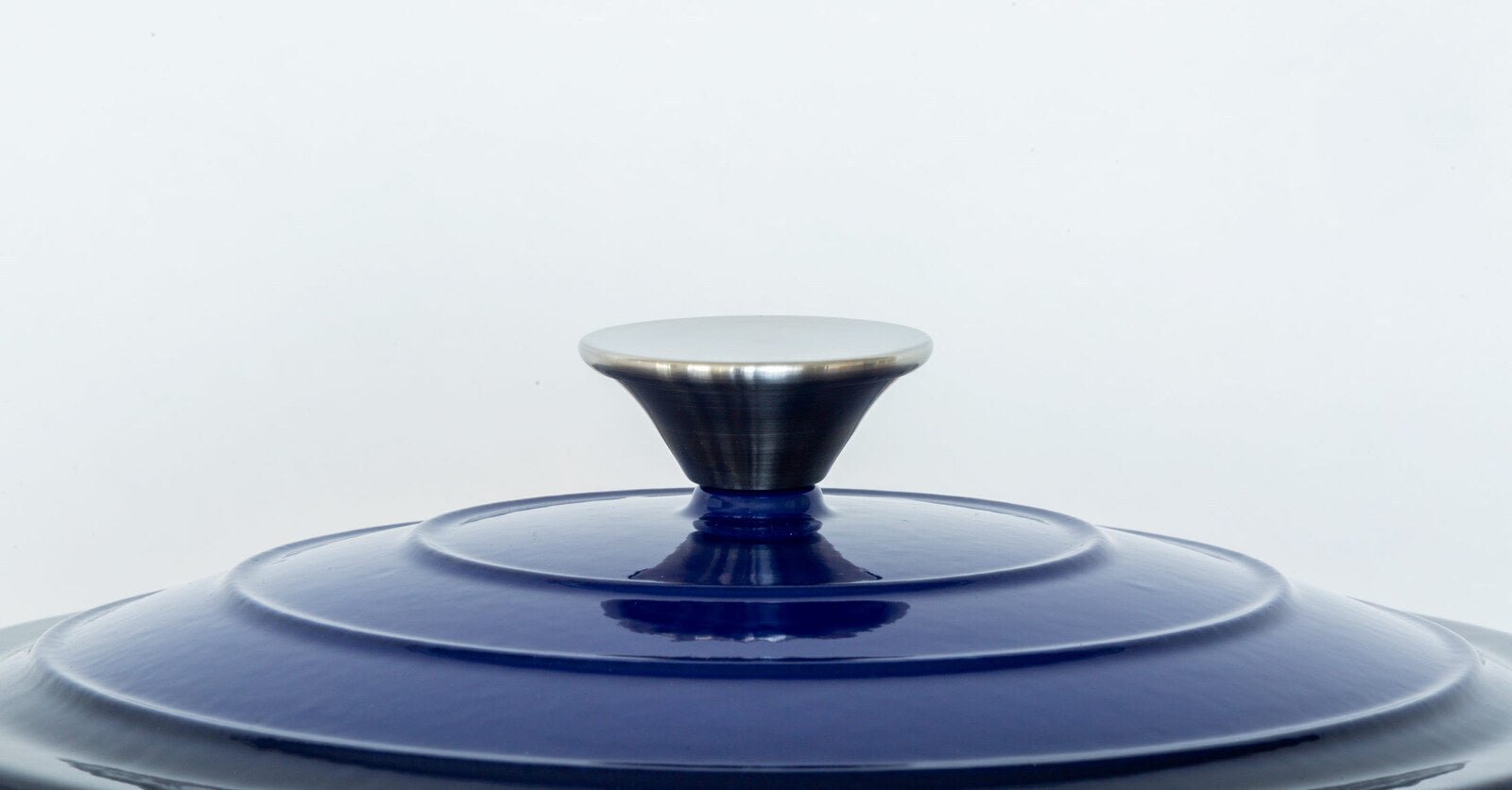 26cm Enamelled Cast Iron French Oven Casserole (4.7L) - Blue - Home & Garden > Kitchenware > Skillets & Frying Pans - Rivercity House & Home Co. (ABN 18 642 972 209) - Affordable Modern Furniture Australia