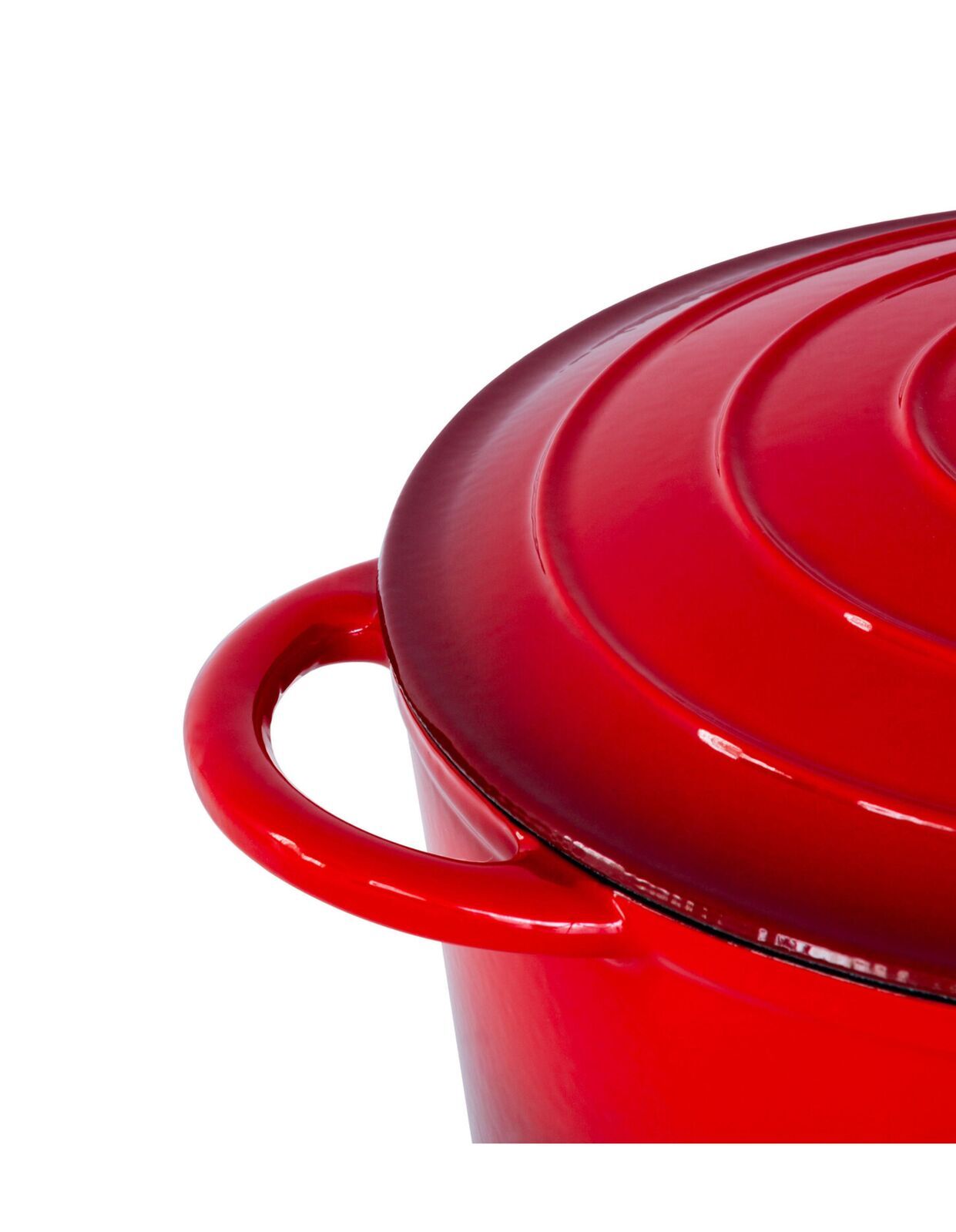 26cm Enamelled Cast Iron French Oven Casserole (4.7L) - Red - Home & Garden > Kitchenware > Skillets & Frying Pans - Rivercity House & Home Co. (ABN 18 642 972 209) - Affordable Modern Furniture Australia