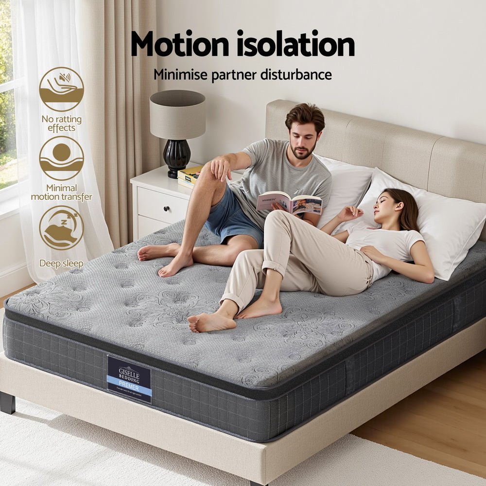 26cm Mattress King Latex Foam Mattresses - Furniture > Mattresses > King Size Mattress - Rivercity House & Home Co. (ABN 18 642 972 209) - Affordable Modern Furniture Australia
