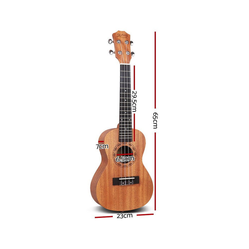 26Inch Ukulele Natural Mahogany Tenor Beginner Gift w/ Carry Bag - Audio & Video > Musical Instrument & Accessories - Rivercity House & Home Co. (ABN 18 642 972 209) - Affordable Modern Furniture Australia