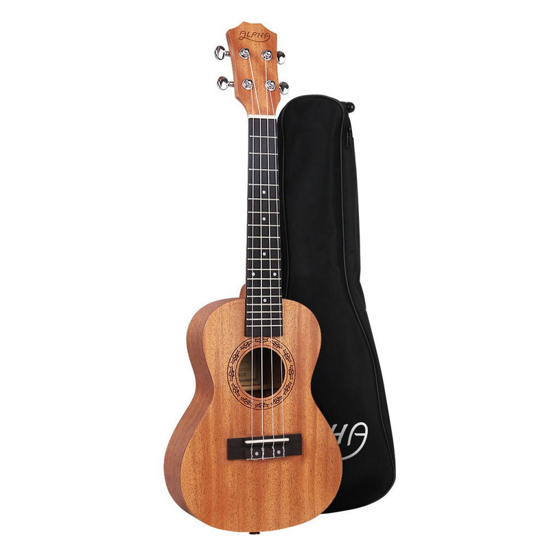 26Inch Ukulele Natural Mahogany Tenor Beginner Gift w/ Carry Bag - Audio & Video > Musical Instrument & Accessories - Rivercity House & Home Co. (ABN 18 642 972 209) - Affordable Modern Furniture Australia