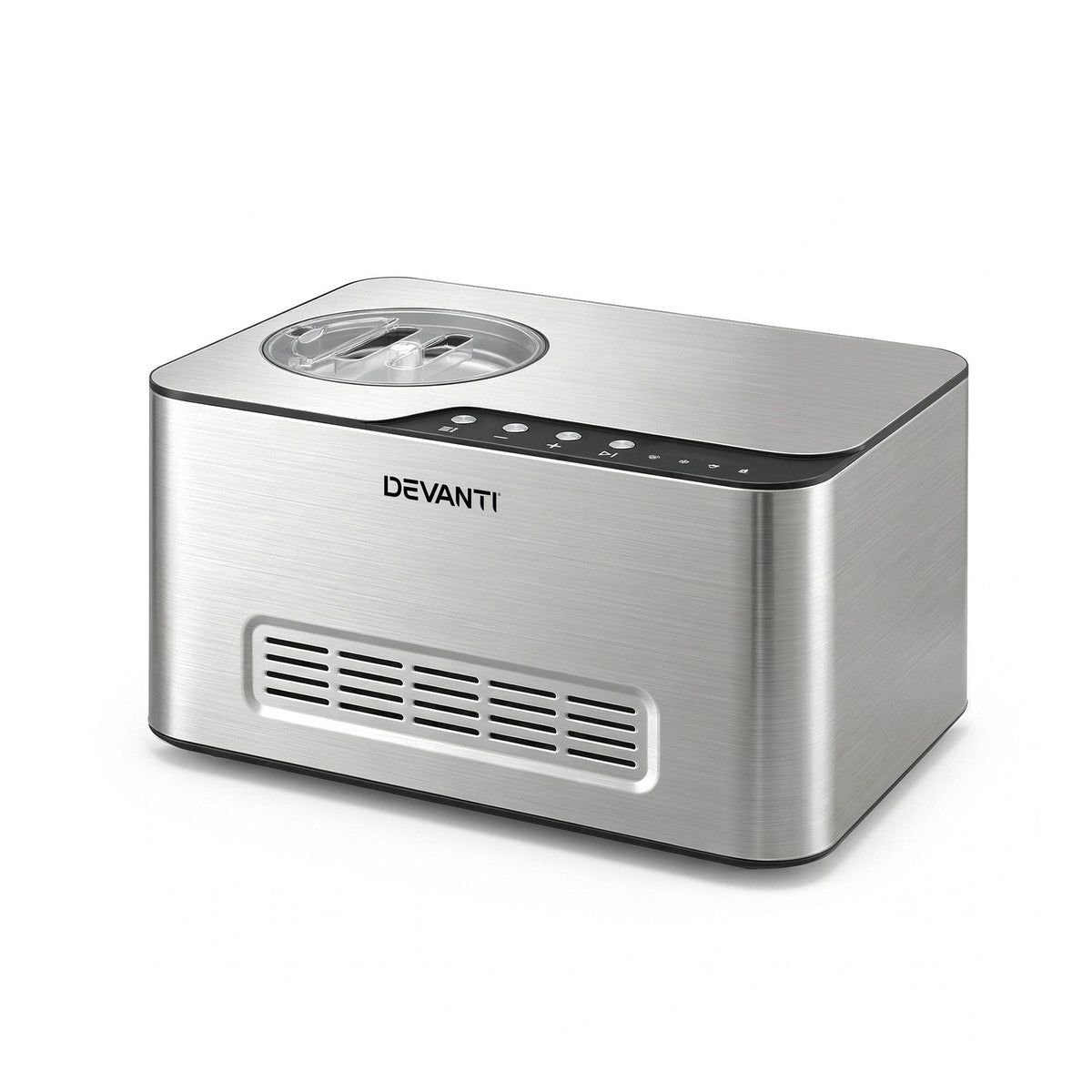 2L 2-in-1 Ice Cream and Yogurt Maker with Self-Refrigerating Compressor and Digital Display - Appliances > Kitchen Appliances > Ice Makers - Rivercity House & Home Co. (ABN 18 642 972 209) - Affordable Modern Furniture Australia