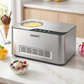 2L 2-in-1 Ice Cream and Yogurt Maker with Self-Refrigerating Compressor and Digital Display