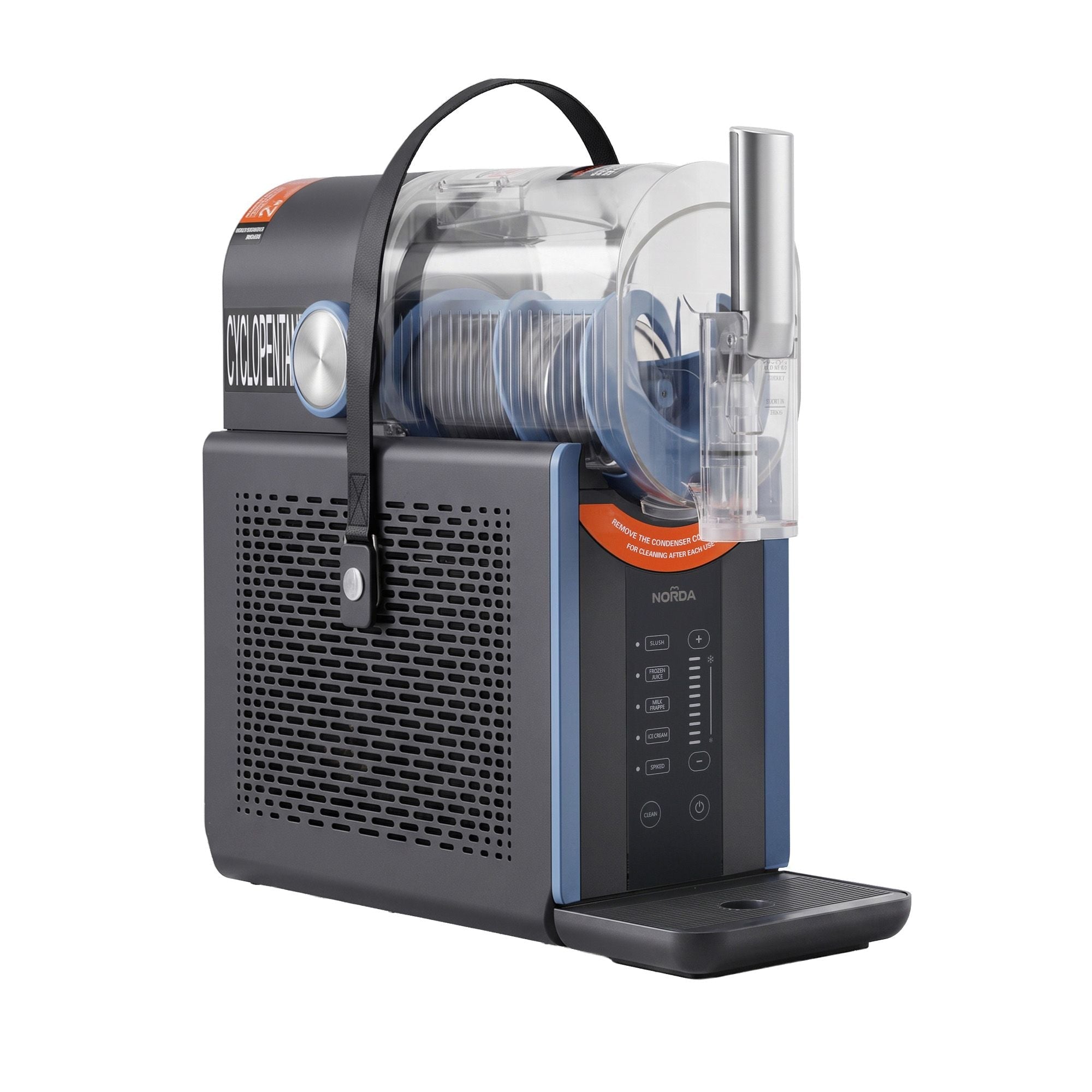 2L Slushie Machine Frozen Drink and Ice Cream Maker Countertop - Black Blue - Appliances > Kitchen Appliances > Ice Makers - Rivercity House & Home Co. (ABN 18 642 972 209) - Affordable Modern Furniture Australia