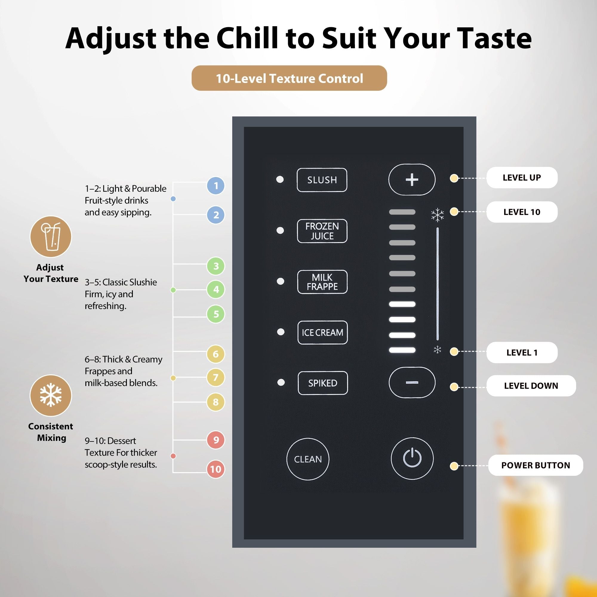 2L Slushie Machine Frozen Drink and Ice Cream Maker Countertop - Black Blue - Appliances > Kitchen Appliances > Ice Makers - Rivercity House & Home Co. (ABN 18 642 972 209) - Affordable Modern Furniture Australia