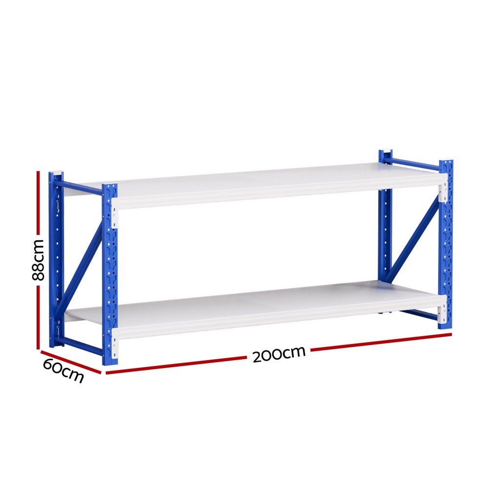 2Mx0.9M Warehouse Shelving Garage Rack - Tools > Tools Storage > Wall Storage Racks - Rivercity House & Home Co. (ABN 18 642 972 209) - Affordable Modern Furniture Australia