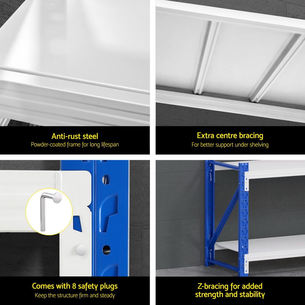 2Mx0.9M Warehouse Shelving Garage Rack - Tools > Tools Storage > Wall Storage Racks - Rivercity House & Home Co. (ABN 18 642 972 209) - Affordable Modern Furniture Australia