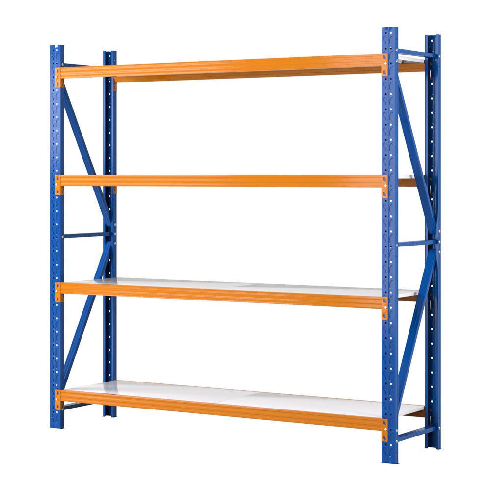 2Mx2M Garage Shelving Warehouse Rack Pallet Racking Storage Shelf Blue - Tools > Tools Storage > Wall Storage Racks - Rivercity House & Home Co. (ABN 18 642 972 209) - Affordable Modern Furniture Australia