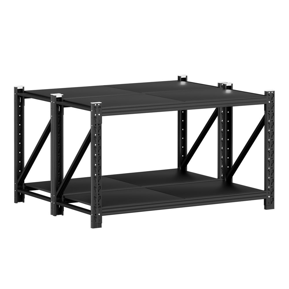 2x 0.9M Garage Shelving Workbench Warehouse Rack - Tools > Tools Storage > Wall Storage Racks - Rivercity House & Home Co. (ABN 18 642 972 209) - Affordable Modern Furniture Australia