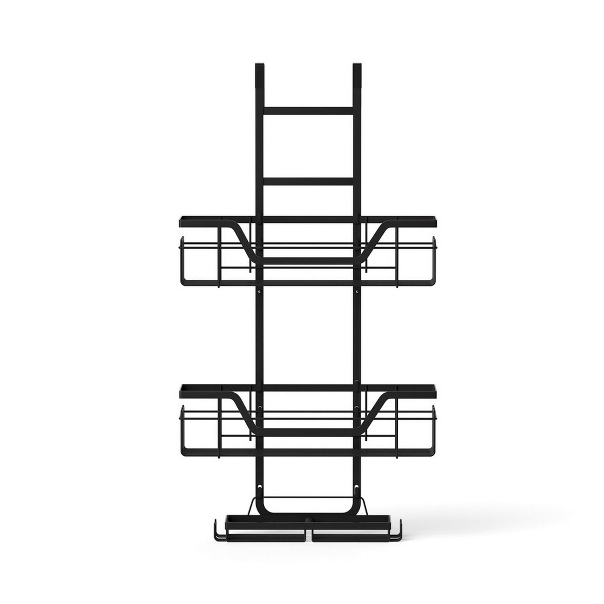 2X 3 Tier Over The Door Shower Caddy Hanging Bathroom Storage Organizer - Tools > Tools Storage > Wall Storage Racks - Rivercity House & Home Co. (ABN 18 642 972 209) - Affordable Modern Furniture Australia