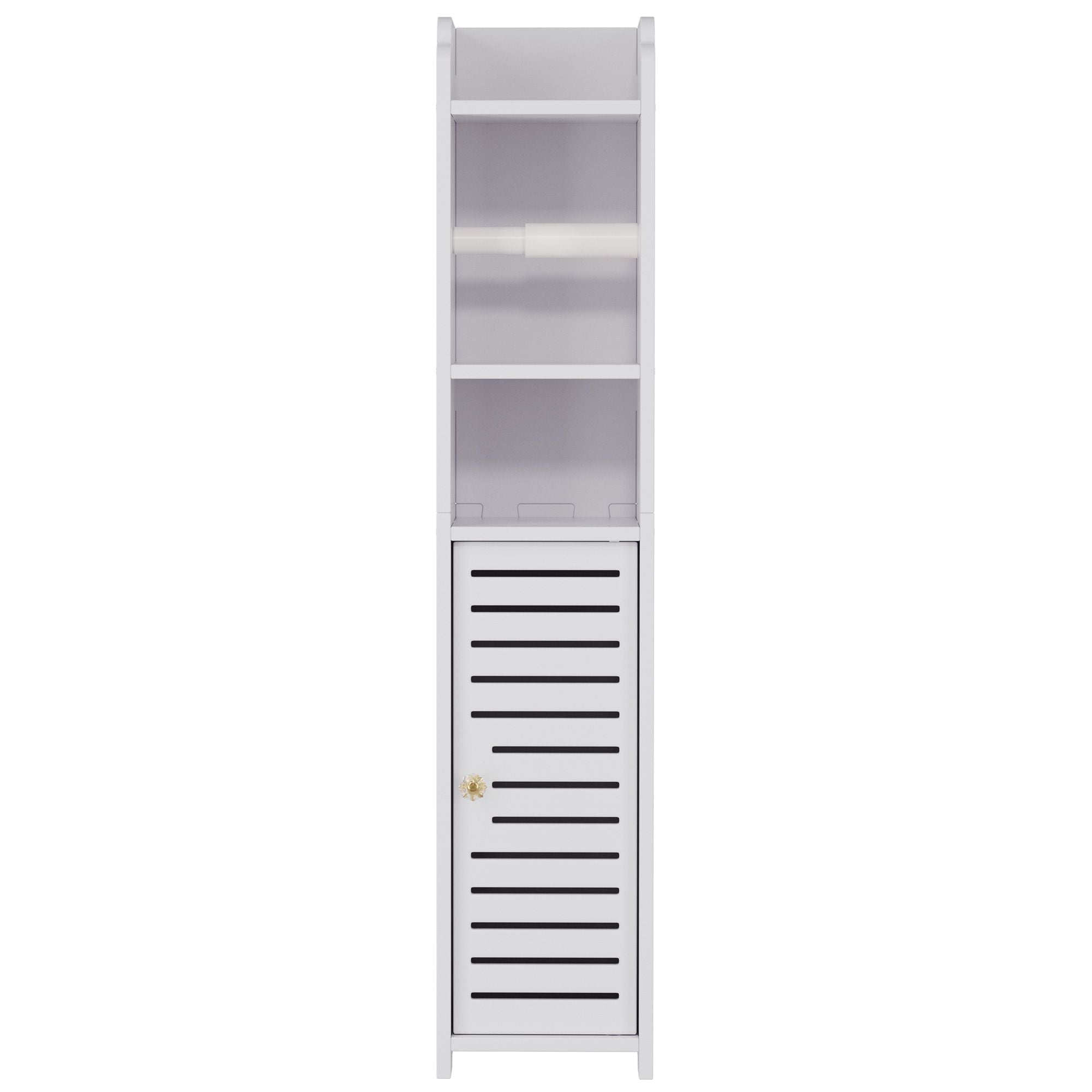 2X Bathroom Cabinet Toilet Roll Holder 76cm - Furniture > Bathroom > Bathroom Cabinets, Cupboards & Storage - Rivercity House & Home Co. (ABN 18 642 972 209) - Affordable Modern Furniture Australia