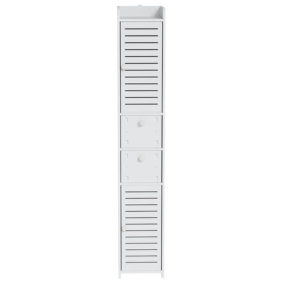 2X Bathroom Toilet Storage Cabinet Laundry Tallboy Cupboard - Furniture > Bathroom > Bathroom Cabinets, Cupboards & Storage - Rivercity House & Home Co. (ABN 18 642 972 209) - Affordable Modern Furniture Australia