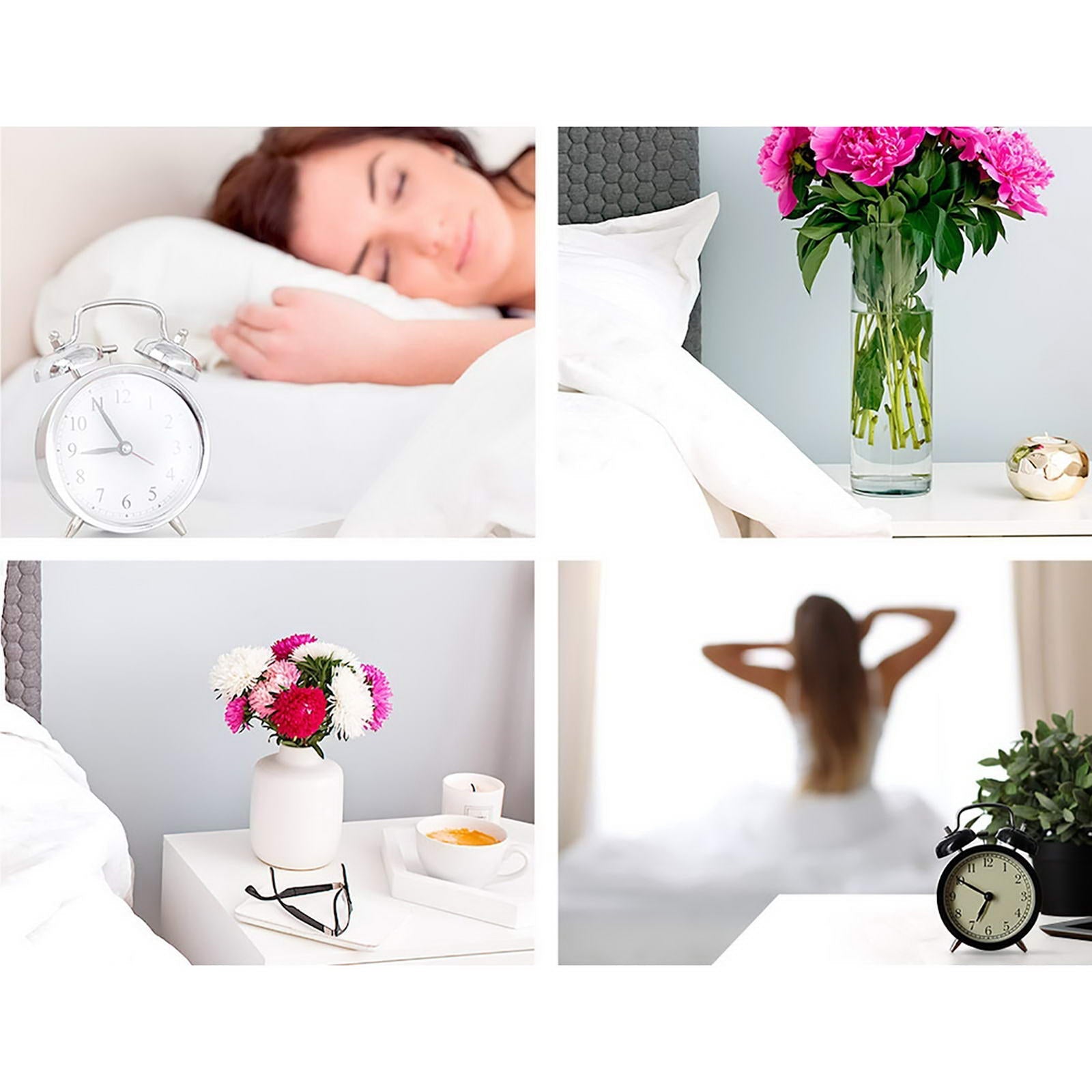 2X Bedside Table 2 Drawers - BODEN White - Furniture > Bedroom > Bedside Tables - Rivercity House & Home Co. (ABN 18 642 972 209) - Affordable Modern Furniture Australia