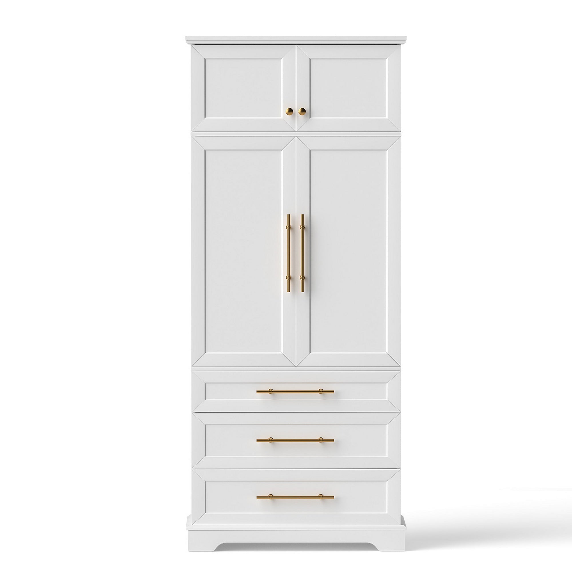 2X Buffet Sideboard Cabinet Pantry Kitchen Storage Cupboard Drawers Doors - Furniture > Dining > Buffets & Sideboards - Rivercity House & Home Co. (ABN 18 642 972 209) - Affordable Modern Furniture Australia