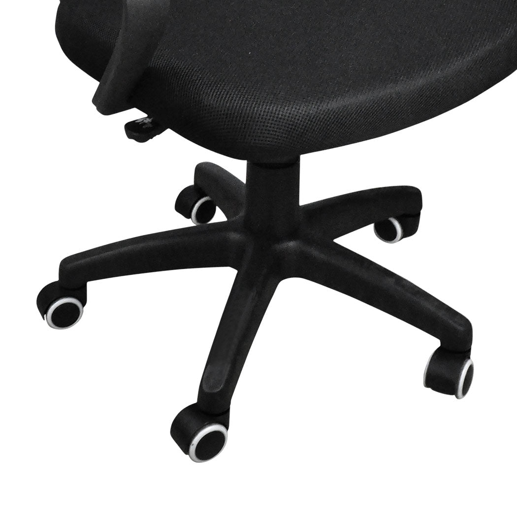 2x Ergonomic Office Gaming Computer Chairs - Grey - Rivercity House & Home Co. (ABN 18 642 972 209) - Affordable Modern Furniture Australia