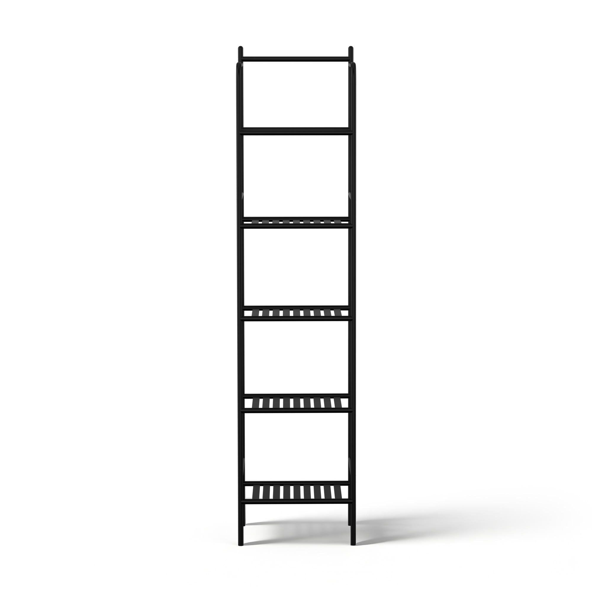 2X Floor Standing Corner Shower Caddy 5 Tier Bathroom Organizer Black - Tools > Tools Storage > Wall Storage Racks - Rivercity House & Home Co. (ABN 18 642 972 209) - Affordable Modern Furniture Australia