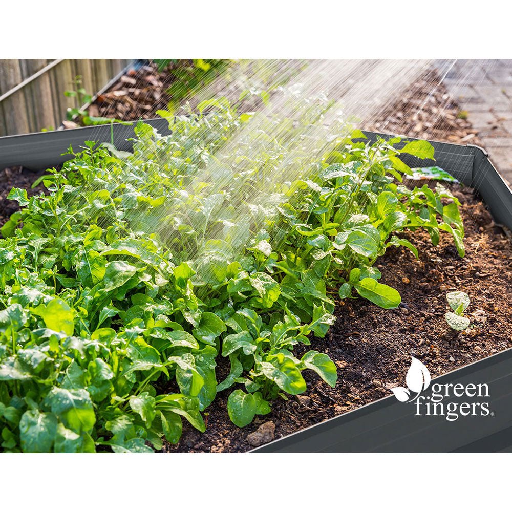 2x Garden Bed 130x130x46cm Planter Box Raised Container Galvanised - Home & Garden > Garden Beds > Garden Beds & Planters - Rivercity House & Home Co. (ABN 18 642 972 209) - Affordable Modern Furniture Australia