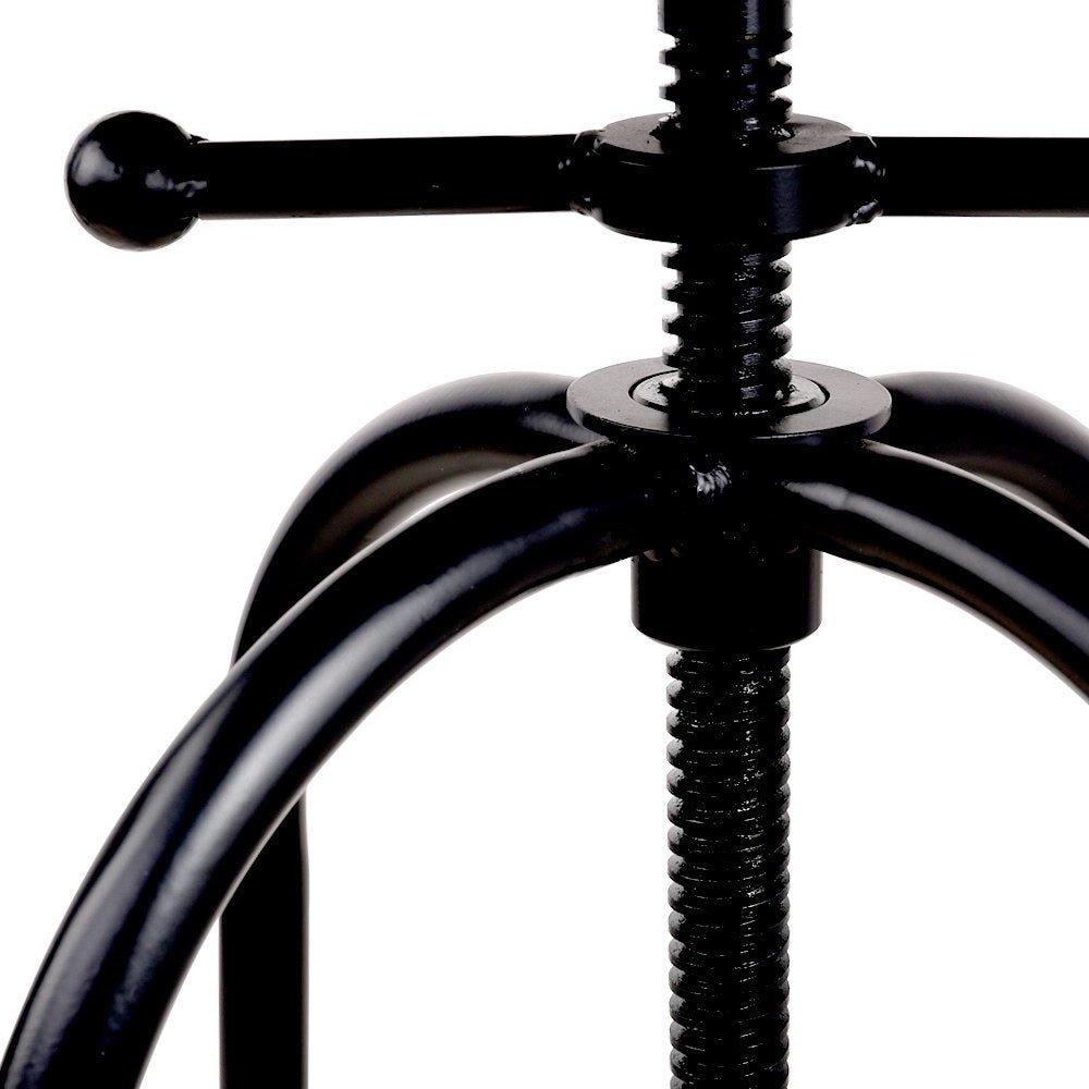 2x Kitchen Bar Stools Vintage Bar Stool Retro Rustic Industrial Chairs - Rivercity House & Home Co. (ABN 18 642 972 209) - Affordable Modern Furniture Australia