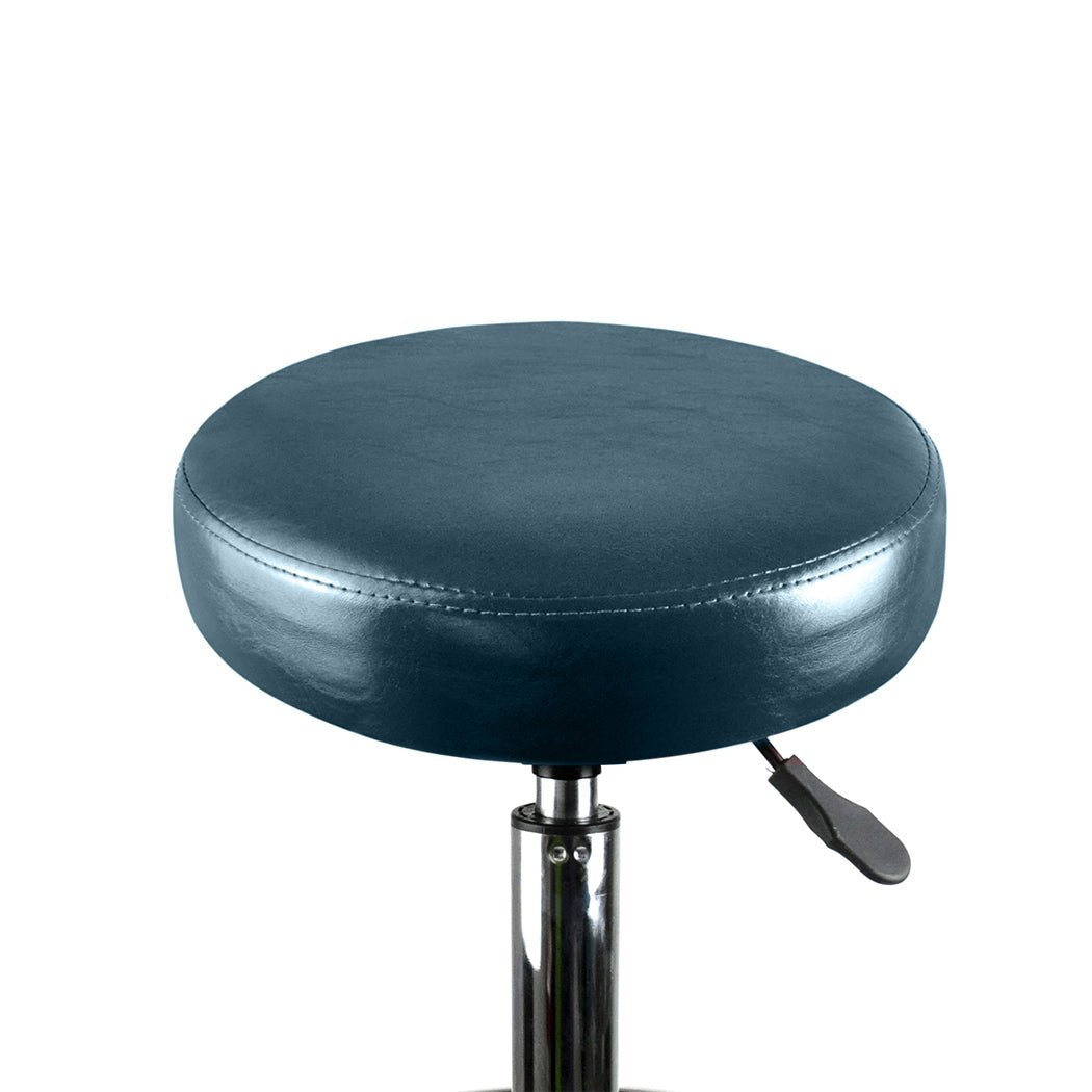 2x Swivel Barstool Salon Hairdressing Stool with Footrest - Teal - Rivercity House & Home Co. (ABN 18 642 972 209) - Affordable Modern Furniture Australia