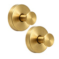 2x Vacuum Suction Cup Christmas Wreath Hooks Heavy Duty 5kg - Gold
