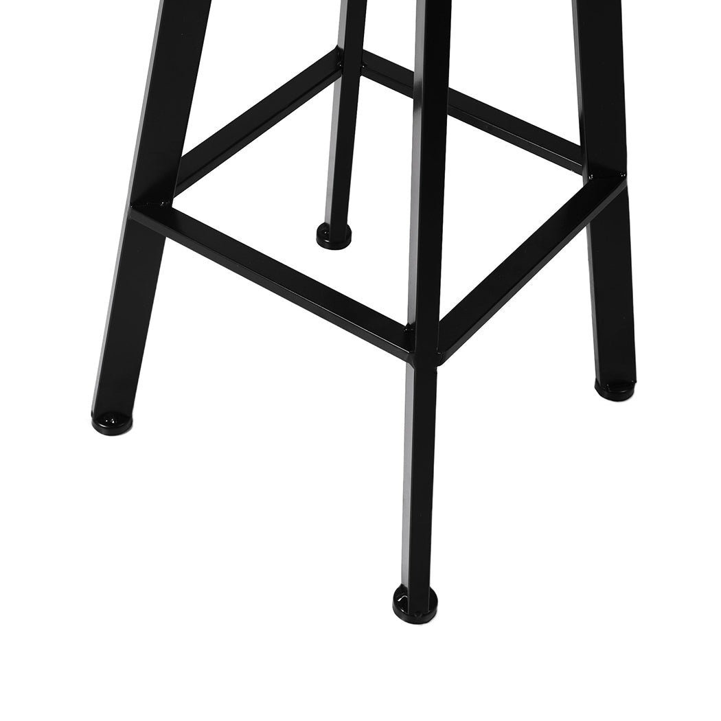 2x Wooden and Metal Kitchen Bar Stools - Assorted Colors - Rivercity House & Home Co. (ABN 18 642 972 209) - Affordable Modern Furniture Australia