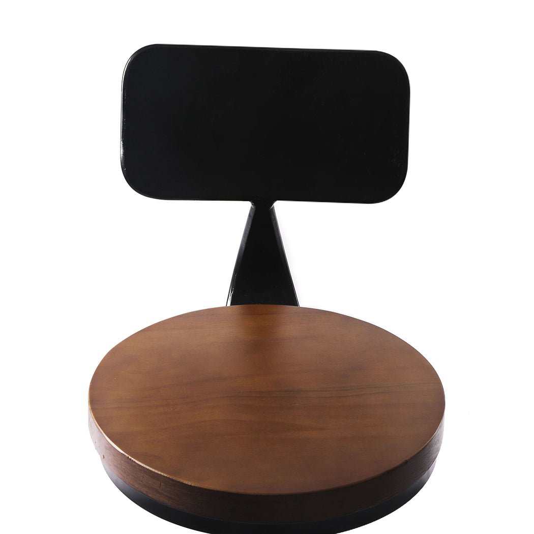 2x Wooden and Metal Kitchen Bar Stools - Assorted Colors - Rivercity House & Home Co. (ABN 18 642 972 209) - Affordable Modern Furniture Australia
