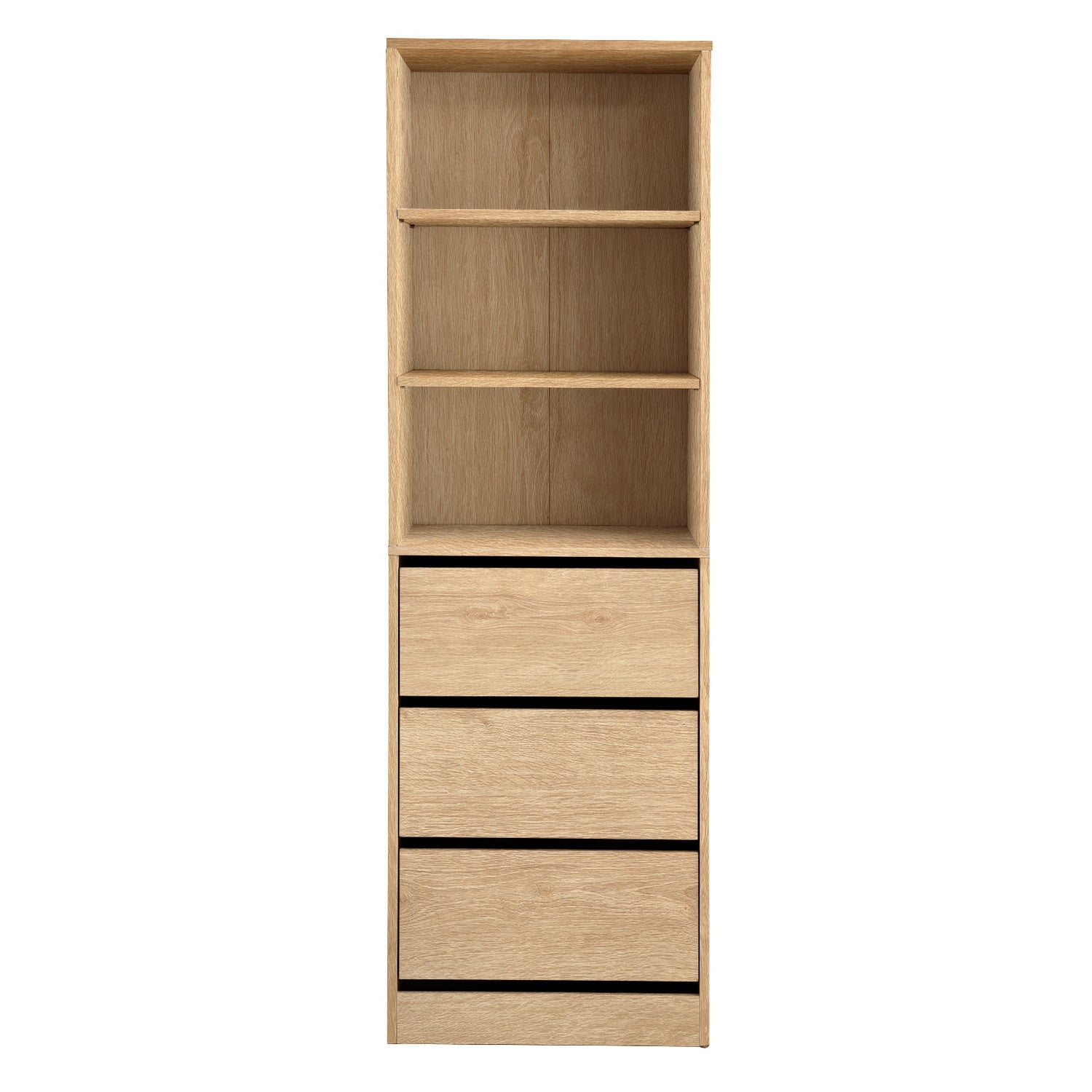 3 Chest of Drawers Tallboy Cabinet Pine - Furniture > Bedroom > Dressers - Rivercity House & Home Co. (ABN 18 642 972 209) - Affordable Modern Furniture Australia