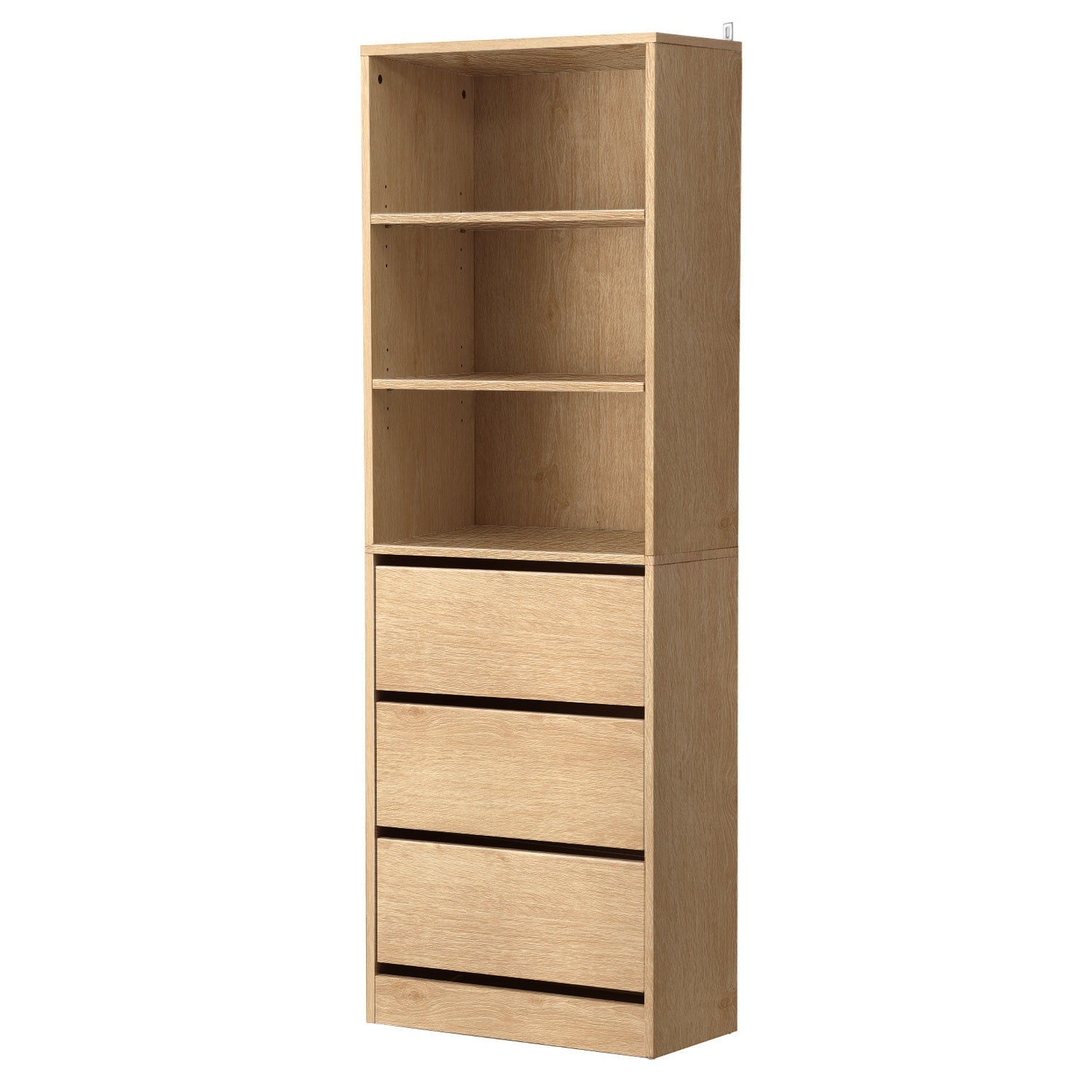 3 Chest of Drawers Tallboy Cabinet Pine - Furniture > Bedroom > Dressers - Rivercity House & Home Co. (ABN 18 642 972 209) - Affordable Modern Furniture Australia